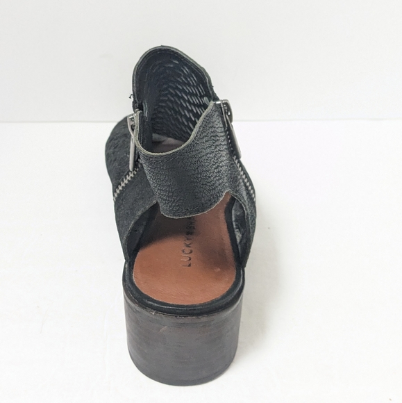 Lucky brand leather nelwyna sandals - Picture 4 of 16